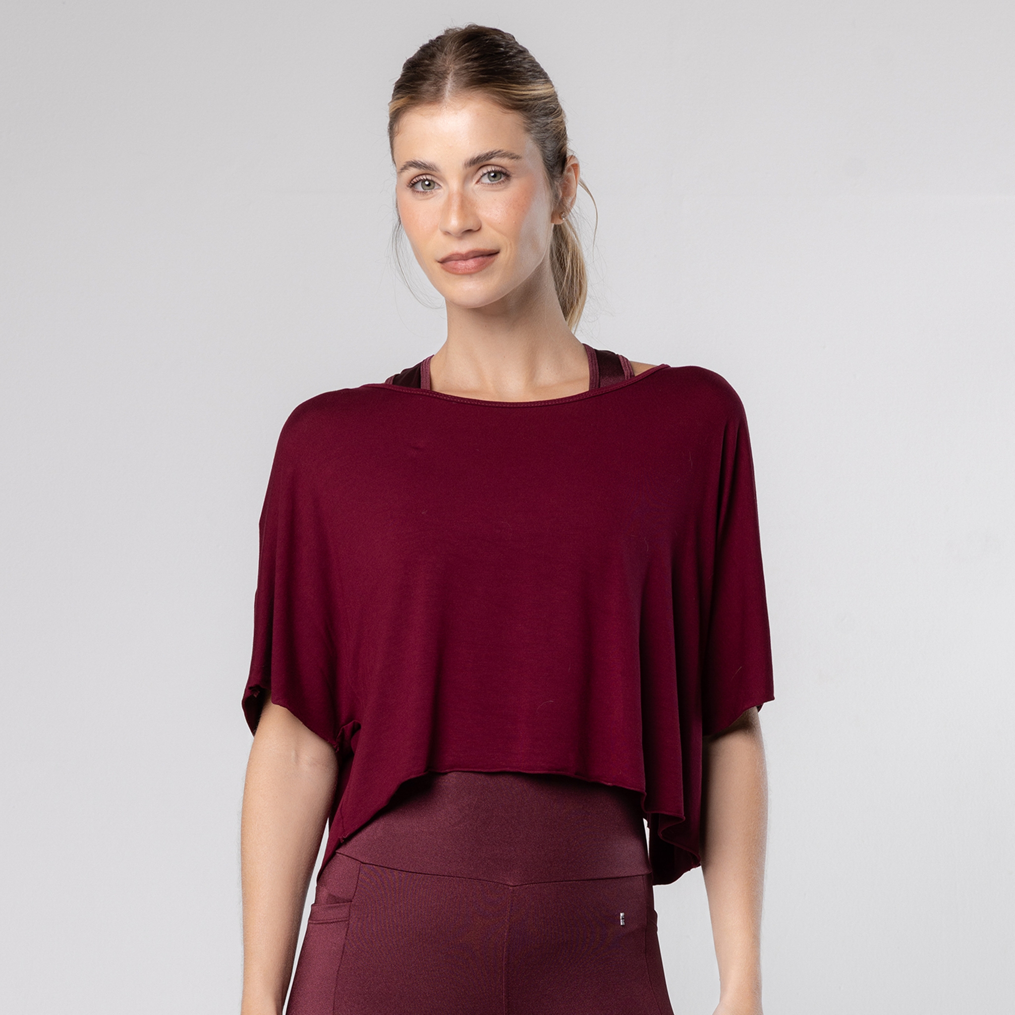 Blusa Viscose Transpassada Costas